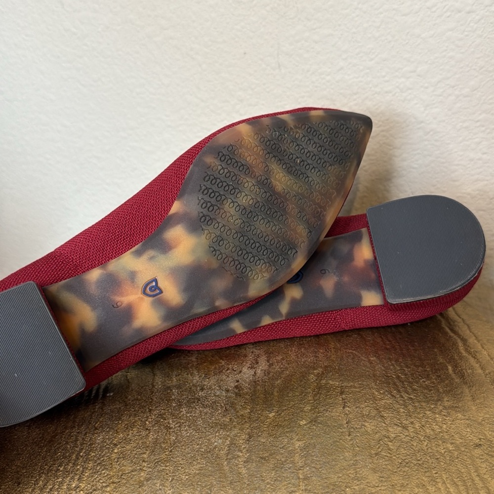 Rothy's The High Point, Autumn Red Size 9women NWT - Picture 12 of 12